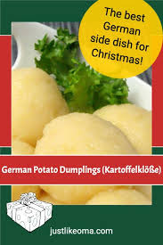 German Potato Dumplings Kartoffelklosse Just Like Oma Recipe In 2020 Easy German Recipes German Potatoes Recipes