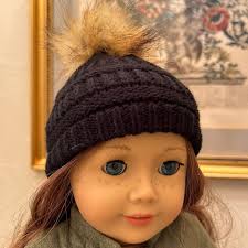 CC Beanie Stocking Cap for 14.5-18” Dolls- Just Like the Real Thing!
