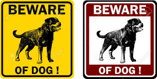 We offer creative alternatives for the typical beware of dog sign. Beware Of Dog Sign Vector Royalty Free Cliparts Vectors And Stock Illustration Image 73972661