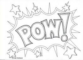 Pow Bam Crash Zap These Fun Hand Drawn Coloring Pages Will Put Action Into Any Cartoon Love Coloring Pages Superhero Coloring Pages Coloring Pages