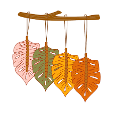 I really like this driftwood wall art for its natural feel and boho spirit its brings along. Macrame Wall Hanging Bohemian Style Wall Decor Boho Wall Decor Vector Isolated Illustration Set 2276603 Vector Art At Vecteezy