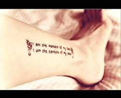 307 west bremer ave (822.73 mi) waverly, ia, ia 50677. 1 Of My Tattoos I Am The Master Of My Fate I Am The Captain Of My Soul Fate Tattoo Soul Tattoo Tattoo Quotes