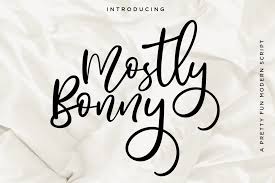 Once you open fontvilla's website, you type the text or letters that you wish to be in a certain fancy font generator. Bonny Fun Modern Script With Alternates In 2020 Commercial Use Fonts Modern Script Font Font Bundles