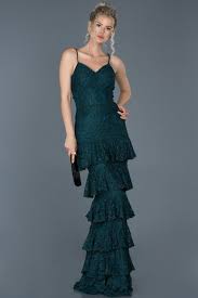Zumrut Yesili Uzun Gupurlu Balik Abiye Elbise Abu679 2020 Moda Stilleri The Dress Elbise