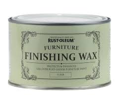 A spray bottle to fill with water. Clear Furniture Wax 400ml Rust Oleum Shabby Chic Finish Sprayster