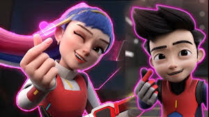 Ali lindungi kim😫💗 |Ejen Ali x Kim || EjenAli Musim 3 eps 4(BALAS) //  Jedagjedug