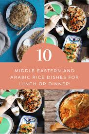 From various salads, to rice pilaf, to chickpeas and more, you'll find the perfect middle eastern side dish to compliment your meal. 10 Middle Eastern And Arabic Rice Dishes For Lunch Or Dinner Marocmama