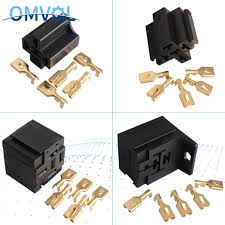 Does anyone know of a source for a base socket for the 5 pin signal relays? Car Auto Vehicle 5 Pin Relay Socket Holder With 5pcs 6 3mm Copper Terminal Relays Aliexpress