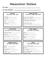 Measurement Stations Inches Feet Yards Teaching Measurement Math Curriculum Math Measurement
