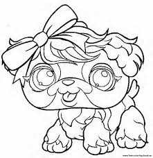 Dogs love to chew on bones, run and fetch balls, and find more time to play! Coloring Pages Littlest Pet Shop Coloring Home