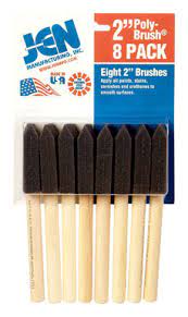 Not to be used in lacquer, shellac or active solvents. Williams Ace Hardware 8pk 2 Foam Brushes