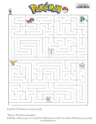 Pokemon Maze A Pokemon Party Pokemon Birthday Party Pokemon