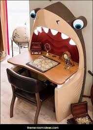 Shark Desk Jpg 598 838 Pixel Shark Bedroom Shark Decor Home Decor Shops