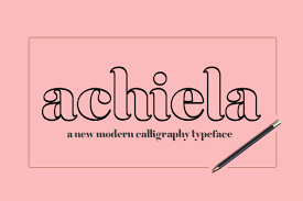 A thoughtfully chosen typeface can be the foundation stone that makes a design come together, and give it that cool, contemporary look and feel, while still maintaining clarity and readability. Achiela Family Font By Rudistudio Creative Fabrica