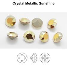 Primero 1088 Chaton SS39 (8.15-8.41mm) Crystal Metallic Sunshine (6 pcs)