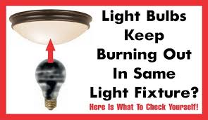Unscrew the old bulb from the recessed lighting housing. Light Bulbs Keep Burning Out In Same Light Fixture