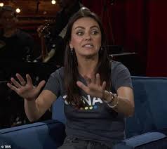 The family was jewish, and, as kunis explained to the sun, it was difficult living there at the time. Mila Kunis Does Impersonation Of Conan O Brien When Describing Their Run In Last July Geeky Craze