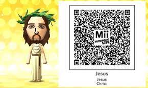 Tomodachi Life Needs Jesus Wii Characters Qr Code Animal Crossing