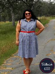 A Blue Gingham Shirtdress Butterick 6333 Shirt Dress Pattern Blue Gingham Dress Sewing Patterns