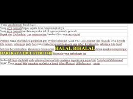 Maybe you would like to learn more about one of these? Teks Pembawa Acara Halal Bihalal Lebaran Idul Fitri 1440 H Youtube