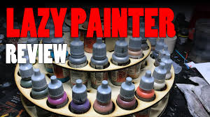 Like mothers aluminum lazy susan rotates. A Review Of The Lazy Painter By Makerhorde For Paint Storage