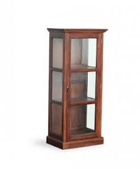 Accent your retail store with one of our many coordinating service counters, corner shelves and cash register stands to complete the set. Lonnie Teak Display Cabinet Shop Furniture Online In Singapore