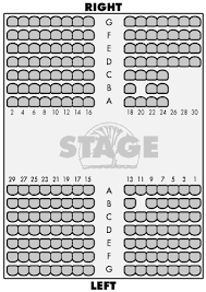 Seating Chart Cresson Lake Playhouse
