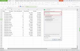 How To Create A Pivot Table To Analyze Data In Wps Spreadsheets