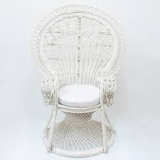 This smaller version of the all time classic peacock chair is wonderful for a kids bedroom. White Peacock Chair Child Sweet Heavenly Events Hire