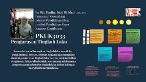 Nota ringkas pengurusan bilik darjah dan tingkah laku edu3104. Ptl Tajuk 1 Definisi Dan Konsep By Harlina Ishak
