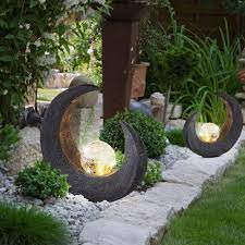 20 x solarleuchte led, garten solarlampe, deko wegeleuchten, gartenleuchten set. Led Mondsichel Solar Lampe Garten Weg Steh Beleuchtung Veranda Glas Kugel Boden Leuchte Globo 33469 Kaufen Bei Www Etc Shop De Gmbh Co Kg