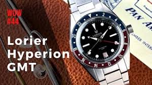 We're excited to bring you an exclusive interview with lorier founders, lauren and lorenzo ortega, to discuss their latest release, the hyperion gmt. Big Microbrand Lorier Hyperion Gmt Watch Of The Week Episode 44 Youtube