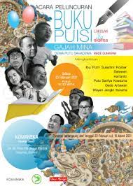 We did not find results for: Peluncuran Buku Puisi Lukisan Dan Sketsa Gajah Mina Redaksi9 Com