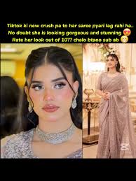 Alina Amir Saree Viral Video