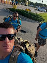 Yesterday I had the opportunity to do some good, and wouldn't you know it,  it involved rucking! 😉 Early Sunday morning, a bunch of dudes from the  @menofwarcrucible loaded up their rucks