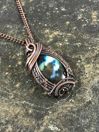 Labradorite Pendant Gemstone Necklace For Men Wire Wrapped Gemstones Wire Work Jewelry Rose Quartz Necklace Pendants Fancy Necklace