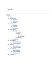 A comprehensive list of examples of game design documents. Game Design Document Template Pages 1 14 Flip Pdf Download Fliphtml5