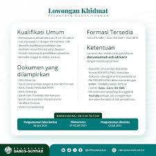 Check spelling or type a new query. Lowongan Khidmat Pesantren Darus Sunnah
