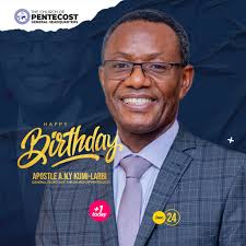 Today is the birthday of Apostle ANY Kumi-Larbi (General Secretary, THE  CHURCH OF PENTECOST) God bless your new age Sir. You may also send your  best wishes to him below👇 #HappyBirthday
