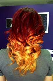 These Will Be The Most Popular Hair Colors Of 2018 According To Top Stylists Orange Ombre Hair Fire Hair Hair Styles
