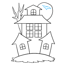 Sep 30, 2020 · this list of 365 drawing ideas is sure to inspire you to doodle, draw, or sketch something every single day of the year whether you use ink, pen, pencil or charcoal to create. How To Draw A Haunted House Really Easy Drawing Tutorial