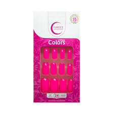 Unhas Fhaces Colors 24 Unhas 12 Tamanhos