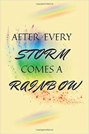 After Every Storm Comes A Rainbow Blank Lined Journal The Best Notebook For Quotes Lovers Quotes Journal Rainbow Journal Writing Book 120 Pages 6x9