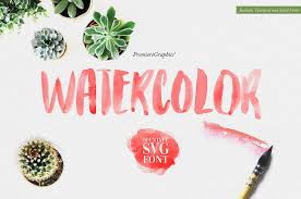 The character of the font is modern, elegant, luxury, glamour, classic and sophisticated. Watercolor Font Dafont Com