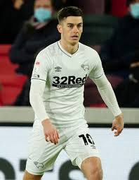 Tom Lawrence Derby County Editorial Stock Photo