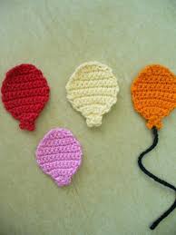 Globo De Ganchillo Apliques Adornos Imanes O Pins Elige Crochet Leaf Patterns Crochet Flowers Free Pattern Diy Crafts Crochet