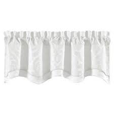 Window Valances Cafe Kitchen Curtains You Ll Love Wayfair White Valance Valance Kitchen Curtains