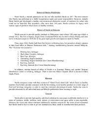 Table of contents introduction 2 company background 2 objective 3 vision 3 mission 3 internal and external micro environment 4 marketing environment of nestle 4 internal environment 4 micro environment 4 macro environment 7 key success factors 8 swot analysis 9 strengths 9 weakness. History Of Nestle Worldwide Asyraf Husin Academia Edu