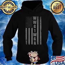 Undoubtedly inspired by a certain successful presidential run, the qanon hat is something i'm really proud to bring to you today. Qanon Shirt Wwg1wga Us Flag Retro Q Anon T Shirt Hoodie Sweater Long Sleeve And Tank Top