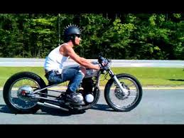 Honda Bobber Chopper Rat Rod Bike Youtube